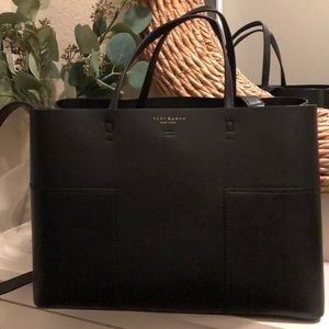 Tory Burch Block-T Triple Tote